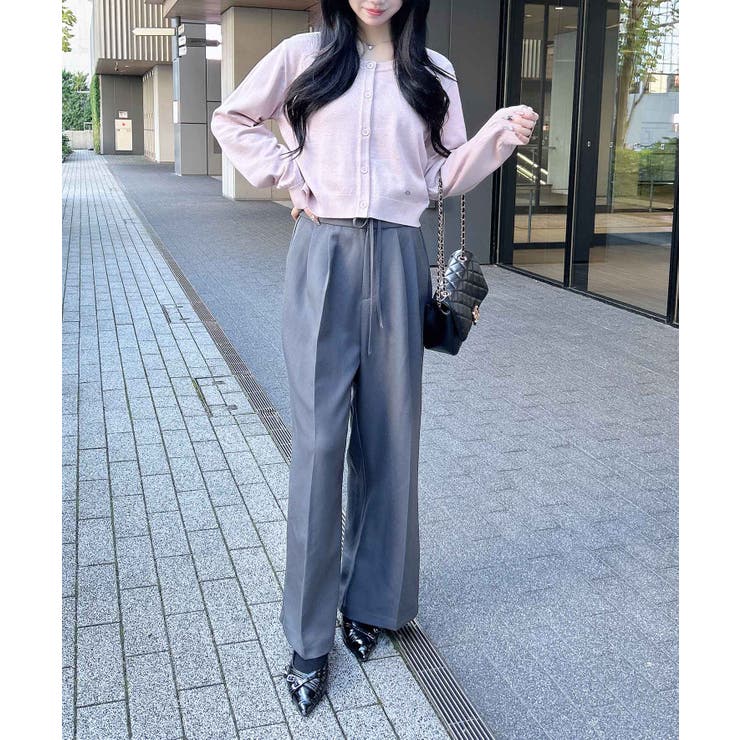 12Gプレート付ニットカーディガン | INGNI  | 詳細画像23 