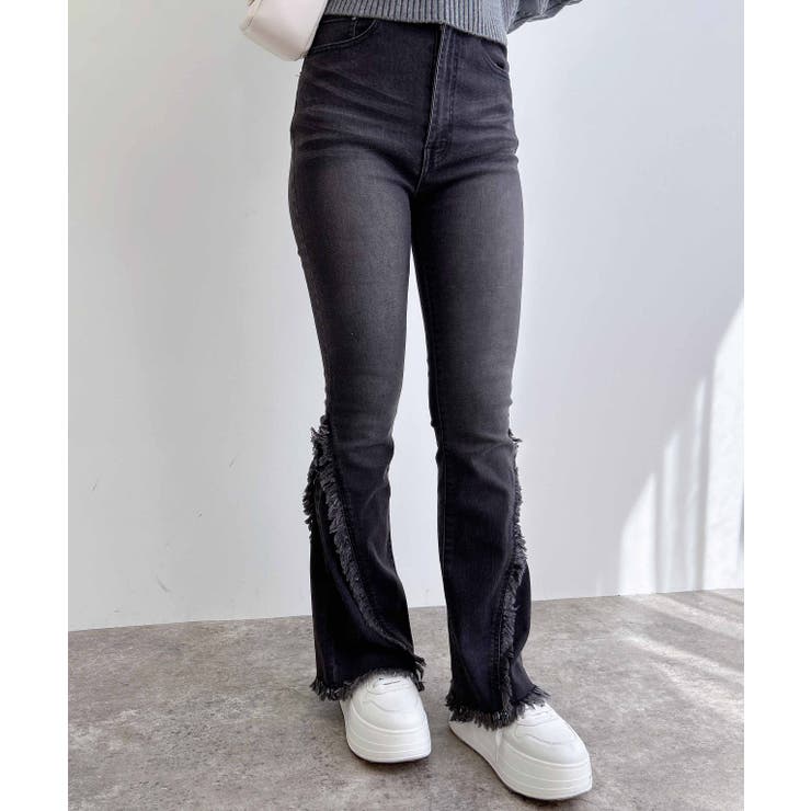 フリンジフレアデニムパンツ | INGNI  | 詳細画像14 
