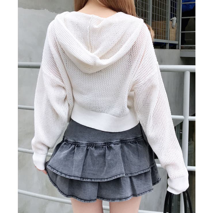 7Gメッシュニットパーカー | INGNI  | 詳細画像12 