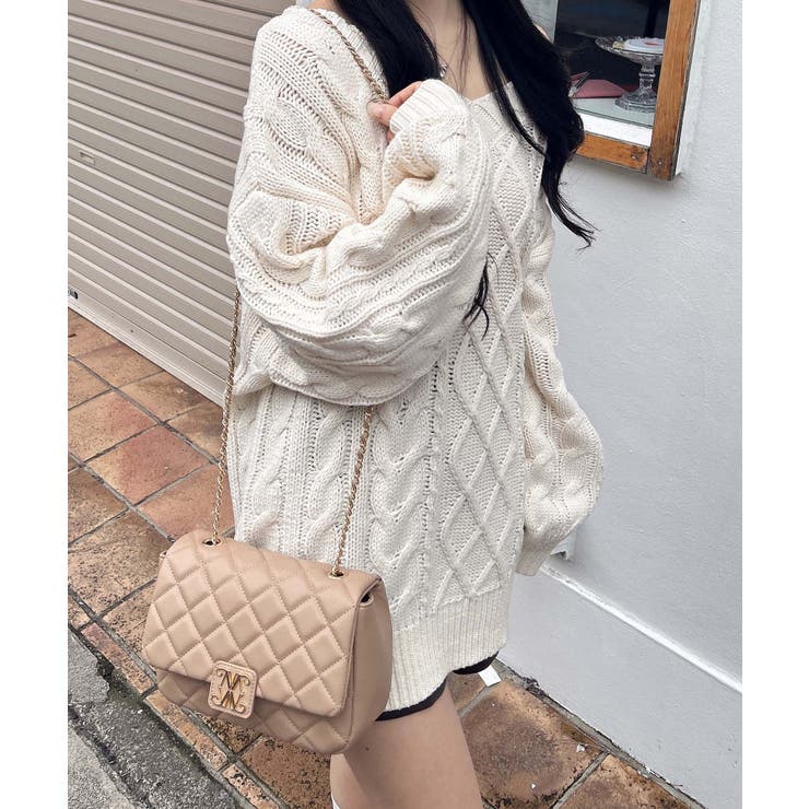 エンブレム付キルティングショルダーバッグ | INGNI  | 詳細画像5 