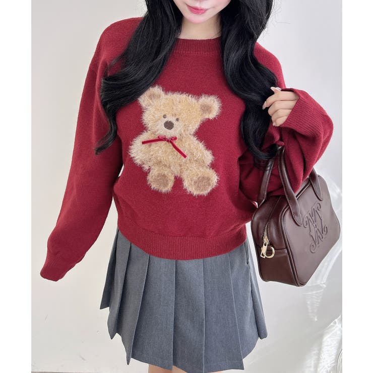 7Gもちもちフェザーベアニットプルオーバー | INGNI  | 詳細画像11 