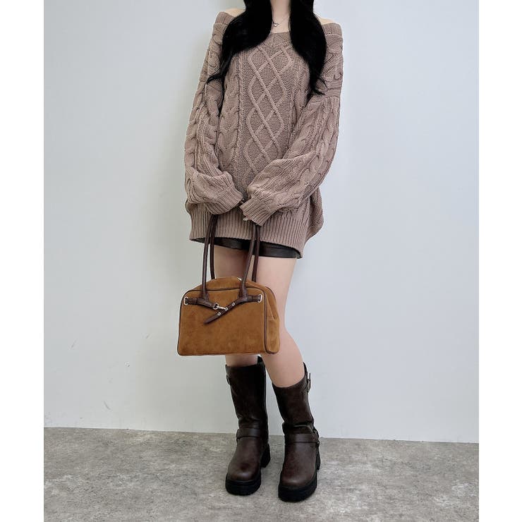 3G 2WAYケーブルルーズチュニックニット | INGNI  | 詳細画像26 