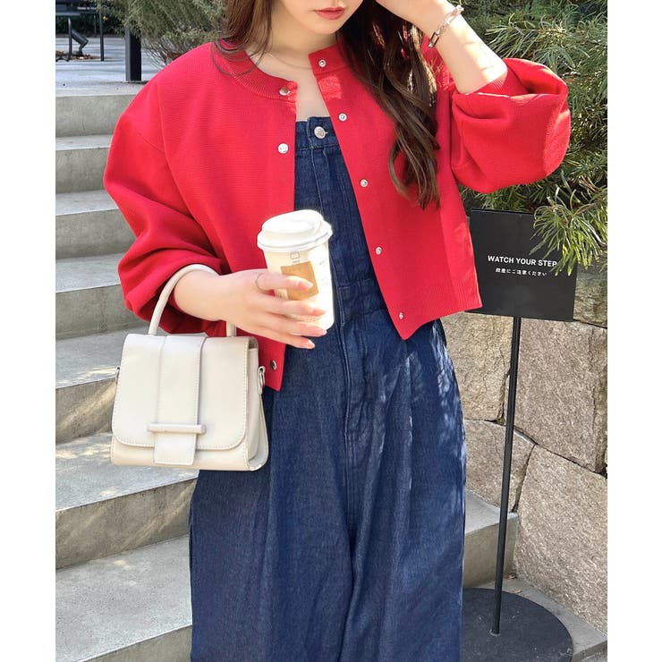 ショート丈スポンディッシュニットカーディガン | INGNI  | 詳細画像22 