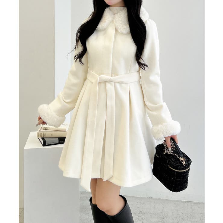 ファー取り外し4WAYドーリーコート | INGNI  | 詳細画像3 