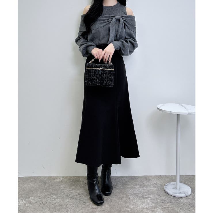 12G肩開きリボンニット | INGNI  | 詳細画像27 