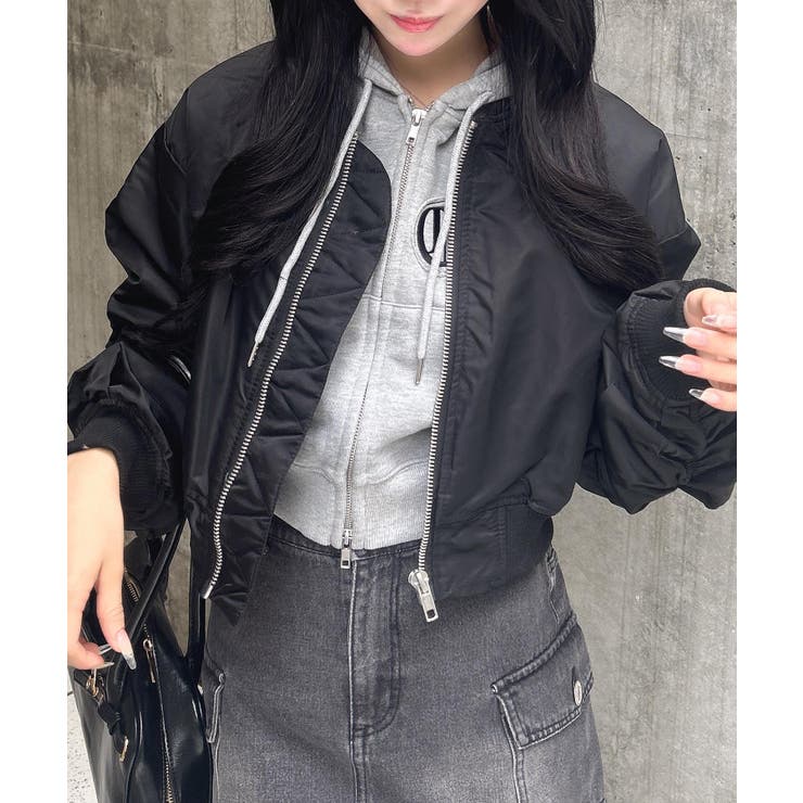 クロ | クロップド丈MA-1 | INGNI 