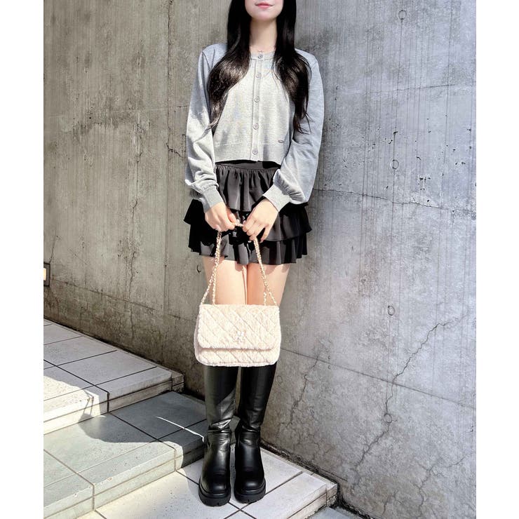 12Gプレート付ニットカーディガン | INGNI  | 詳細画像11 