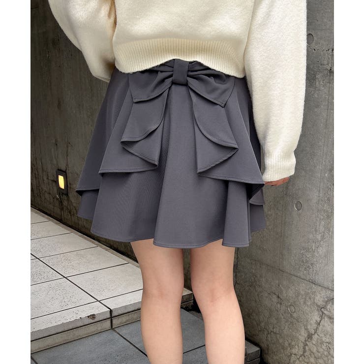 バックリボンフレアスカパン | INGNI  | 詳細画像1 