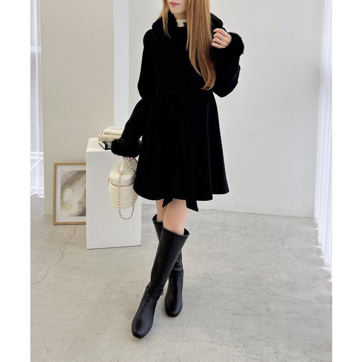 ファー取り外し4WAYドーリーコート | INGNI  | 詳細画像20 