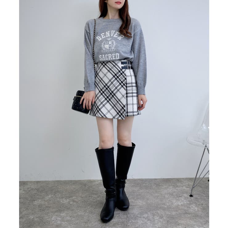 7Gエンブレムラメロゴニット | INGNI  | 詳細画像7 