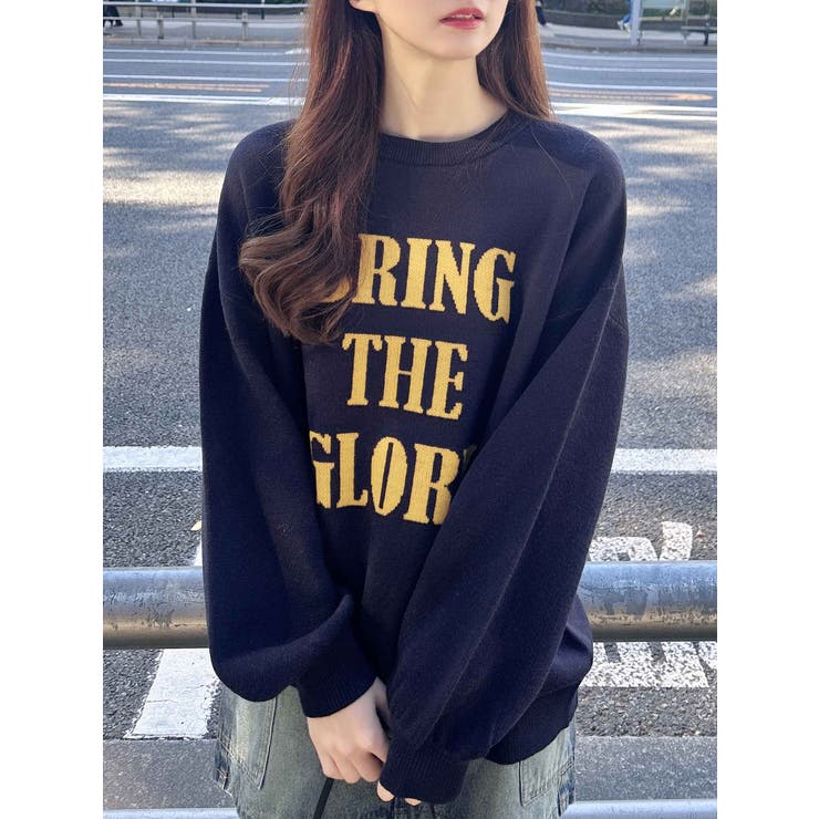 12G3段BIGロゴニット | INGNI  | 詳細画像21 