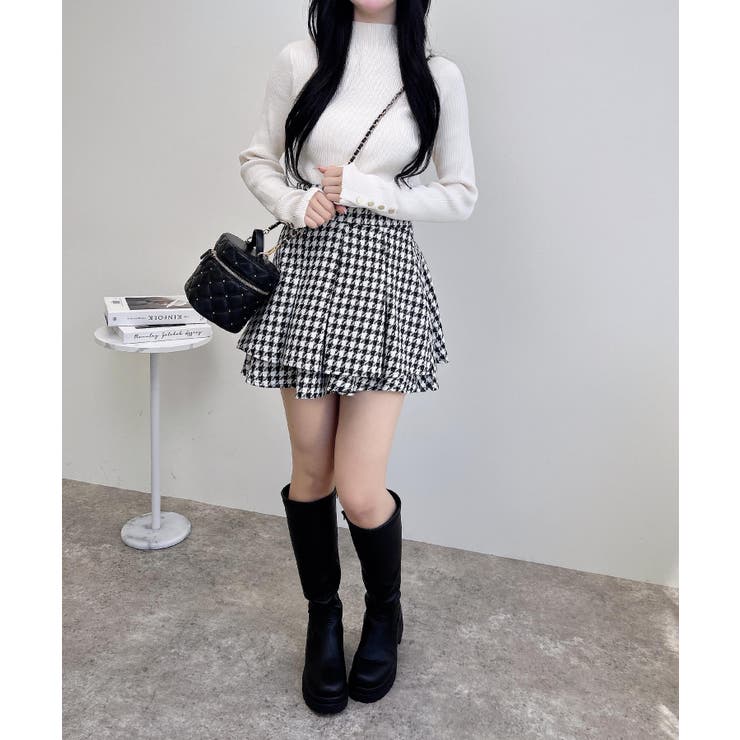 ツイードタックミニフレアスカート | INGNI  | 詳細画像19 