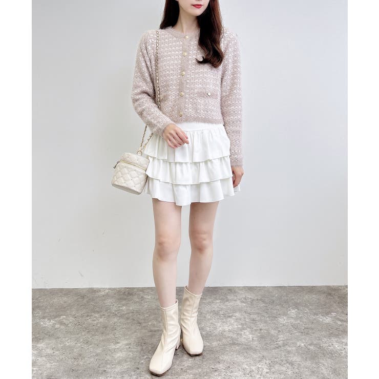 5Gフェザーツイードニットカーディガン | INGNI  | 詳細画像12 