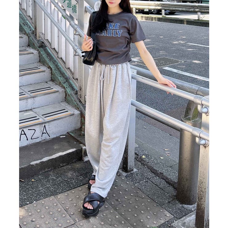 【WEB限定アイテム】イージー裏毛パンツ | INGNI  | 詳細画像10 