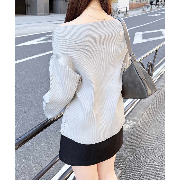 オフショルジップニットカーディガン | INGNI  | 詳細画像15 