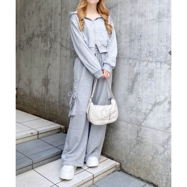 リボン付カーゴ裏毛パンツ | INGNI  | 詳細画像6 