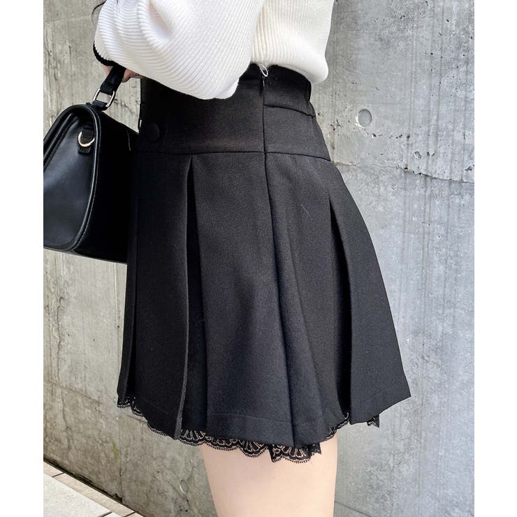 レースレイヤープリーツスカパン | INGNI  | 詳細画像4 