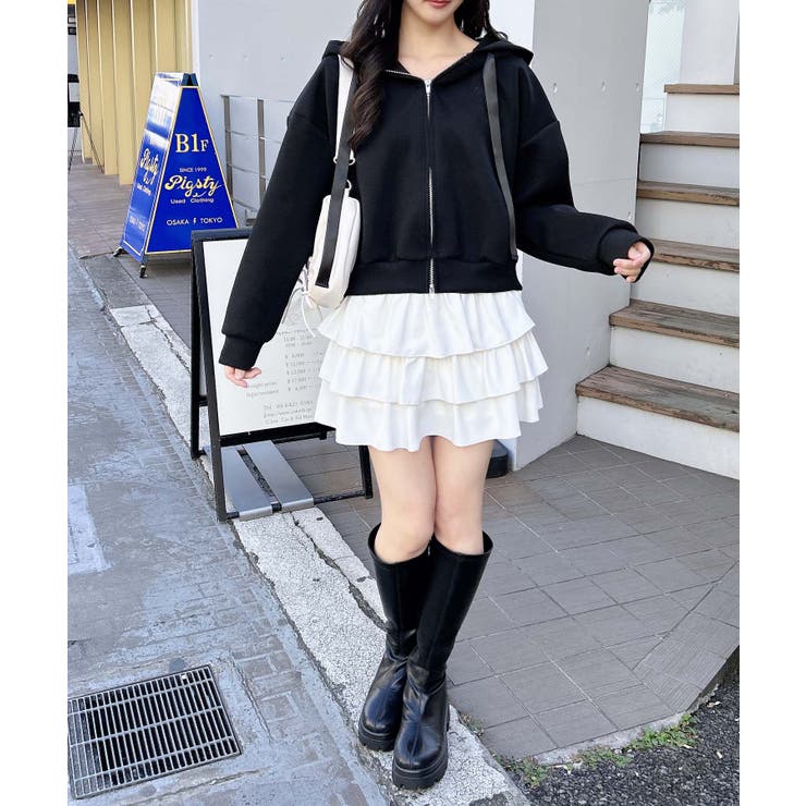 【人気沸騰】 Peフリルミニスカパン[品番：INGW0010543]｜INGNI （イング）の タレントカード