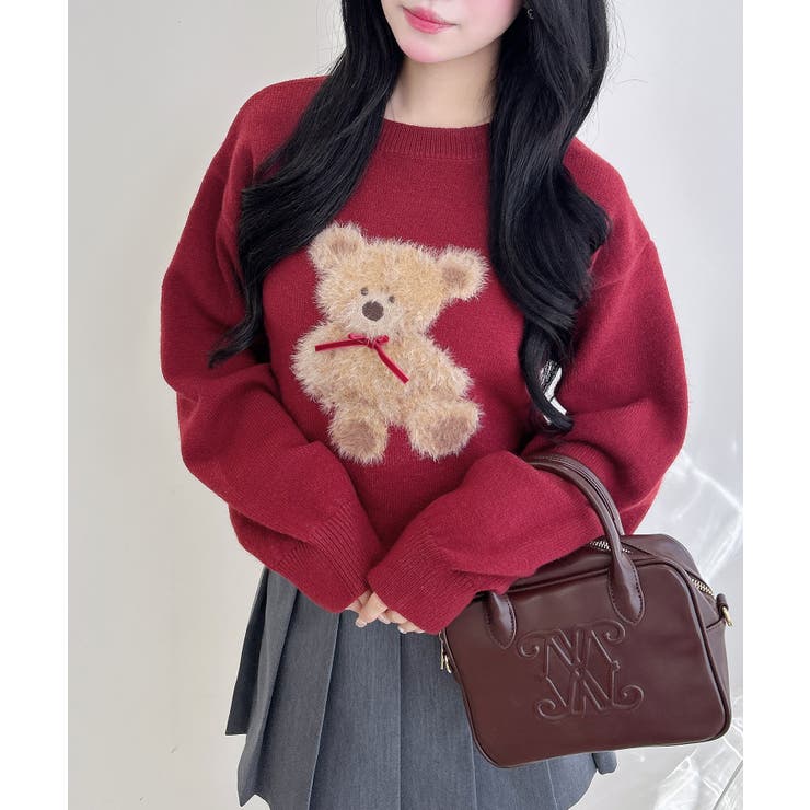 7Gもちもちフェザーベアニットプルオーバー | INGNI  | 詳細画像10 