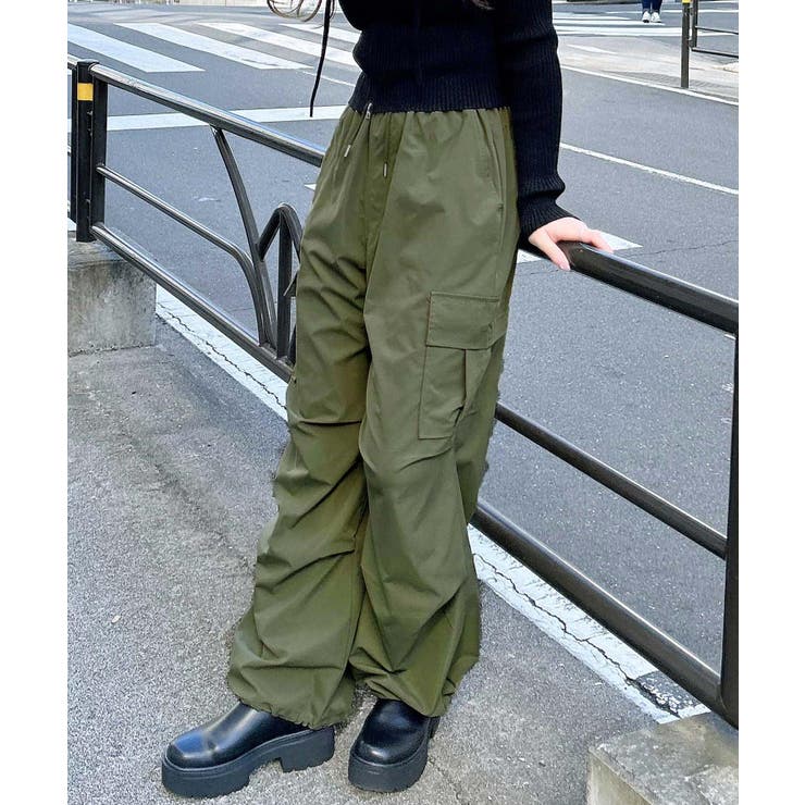 カーキ | イージーカーゴパンツ | INGNI 