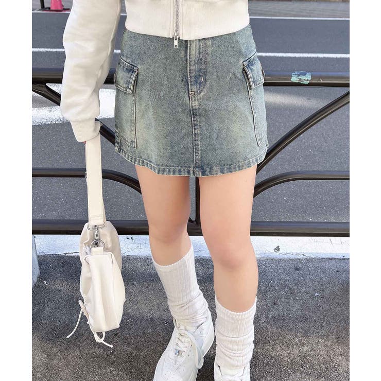 デニムカーゴスカート | INGNI  | 詳細画像15 