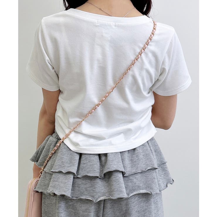 ハートレース抜きサイドギャザーT | INGNI  | 詳細画像5 