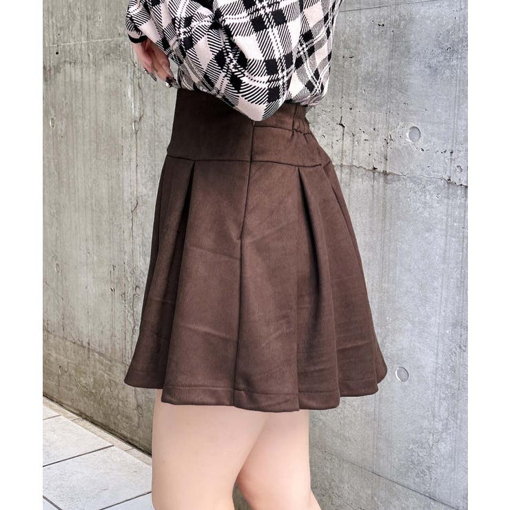 スエードボックスプリーツスカパン | INGNI  | 詳細画像2 