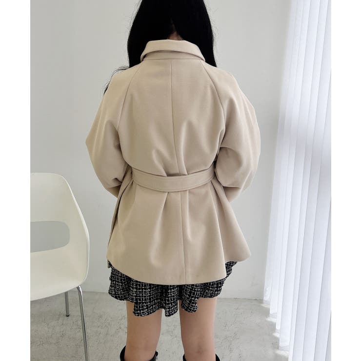 ファー取り外しケープコート | INGNI  | 詳細画像9 