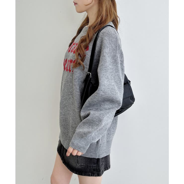 12G JQ2段ビッグロゴニット | INGNI  | 詳細画像7 