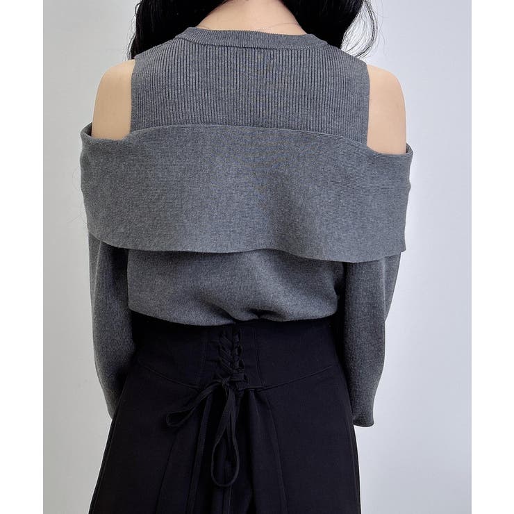 12G肩開きリボンニット | INGNI  | 詳細画像24 