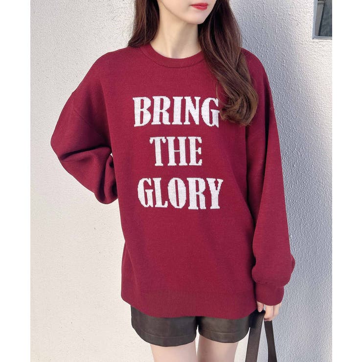 12G3段BIGロゴニット | INGNI  | 詳細画像30 