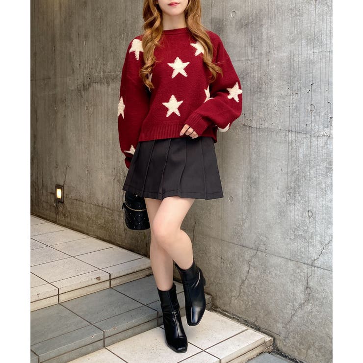 7G星柄ループJQニット | INGNI  | 詳細画像17 