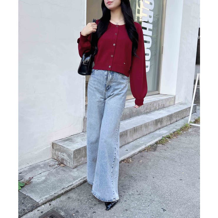 12Gプレート付ニットカーディガン | INGNI  | 詳細画像29 