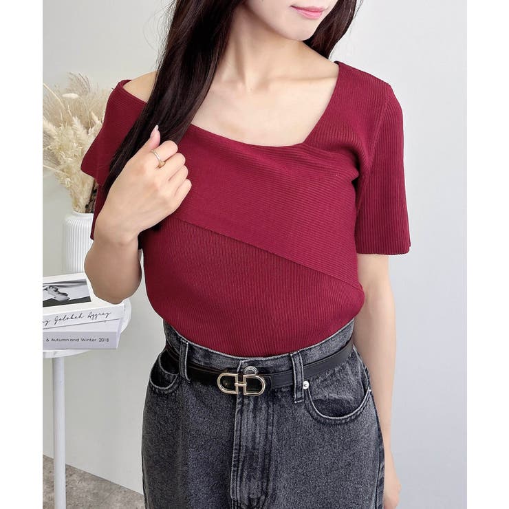 12Gアシンメトリーニット | INGNI  | 詳細画像8 