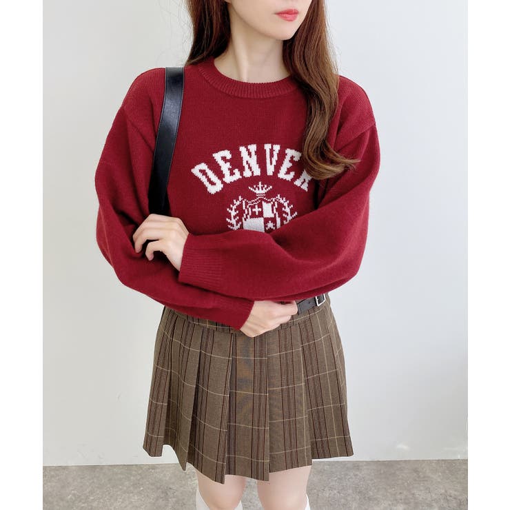 7Gエンブレムラメロゴニット | INGNI  | 詳細画像15 