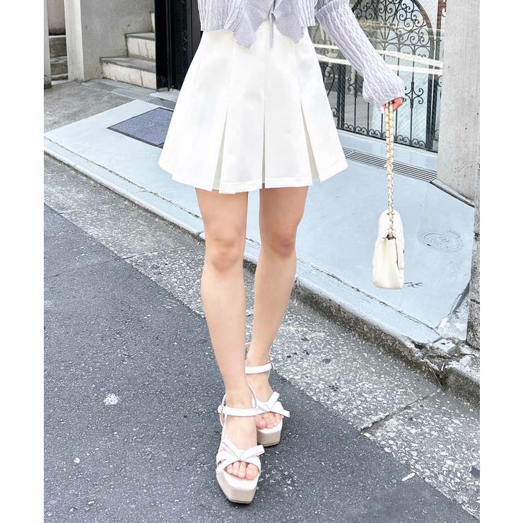 ボックスプリーツミニスカパン | INGNI  | 詳細画像12 