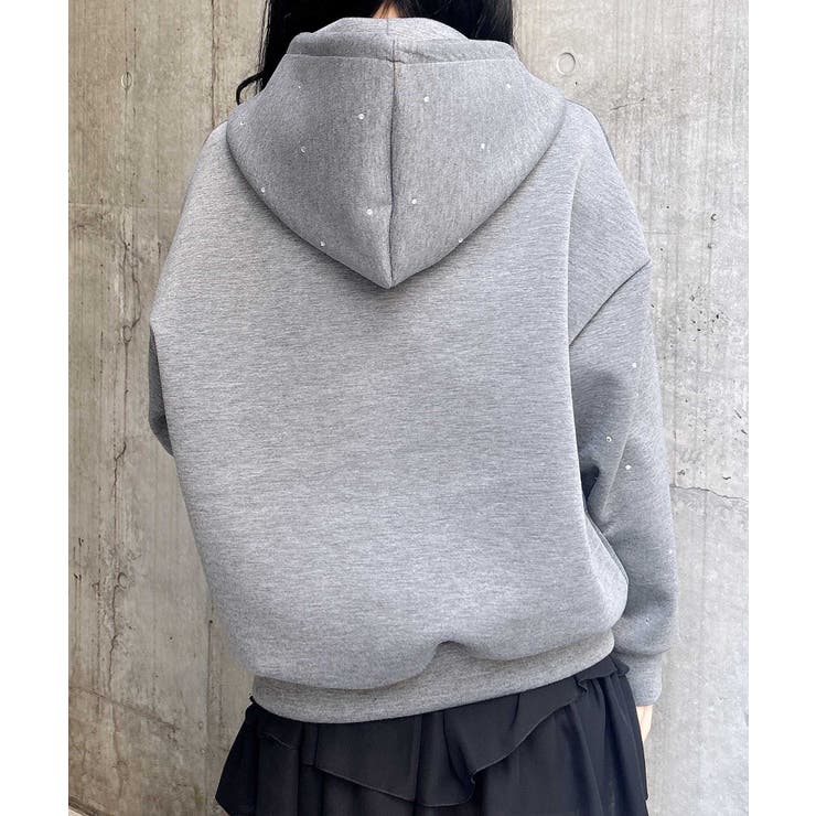 ビジュー付ダンボールZIPパーカー | INGNI  | 詳細画像20 