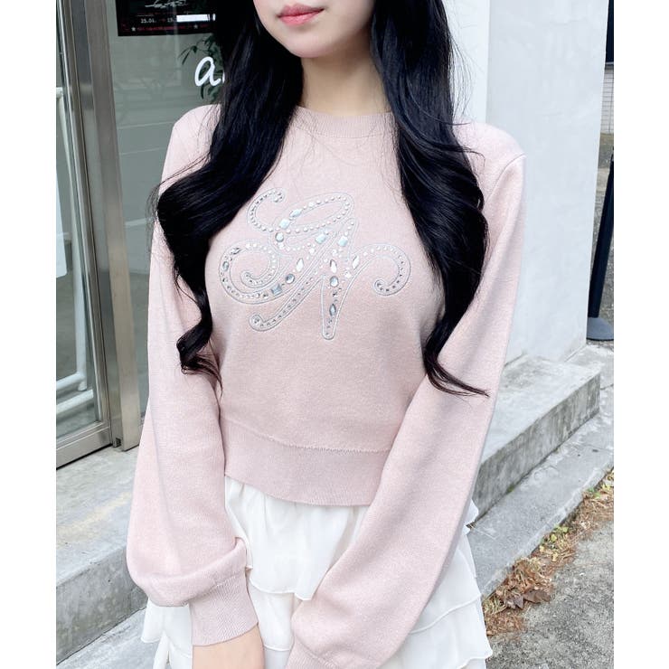 7Gイニシャルビジューロゴニット | INGNI  | 詳細画像8 