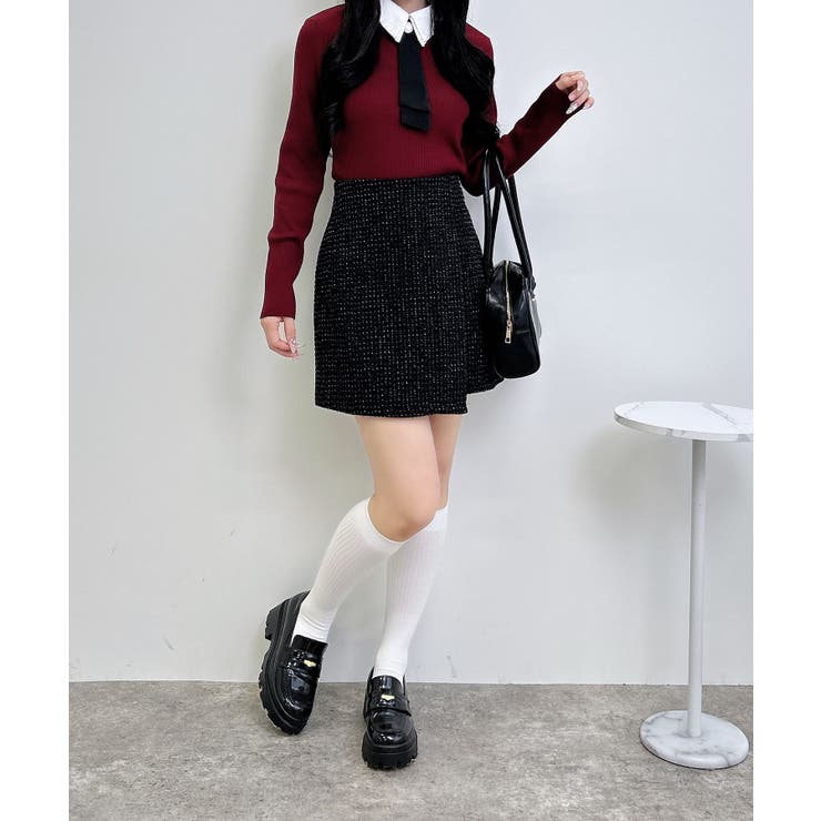 衿付ボウタイニット | INGNI  | 詳細画像25 