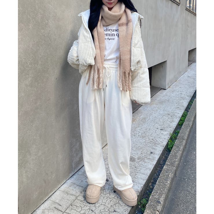 【WEB限定アイテム】イージー裏毛パンツ | INGNI  | 詳細画像3 