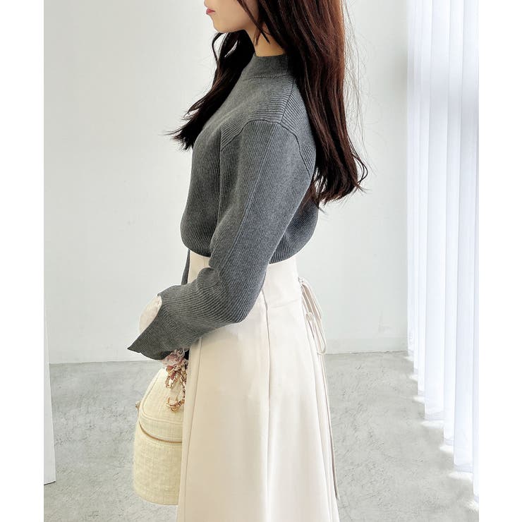 12G袖スリットレースニット | INGNI  | 詳細画像7 