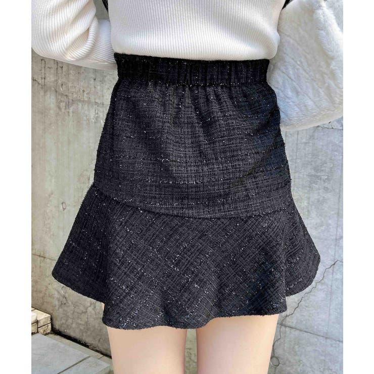 アシメヘムツイードミニスカパン | INGNI  | 詳細画像10 