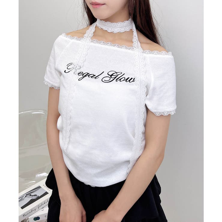 レースチョーカー付リブトップス | INGNI  | 詳細画像17 