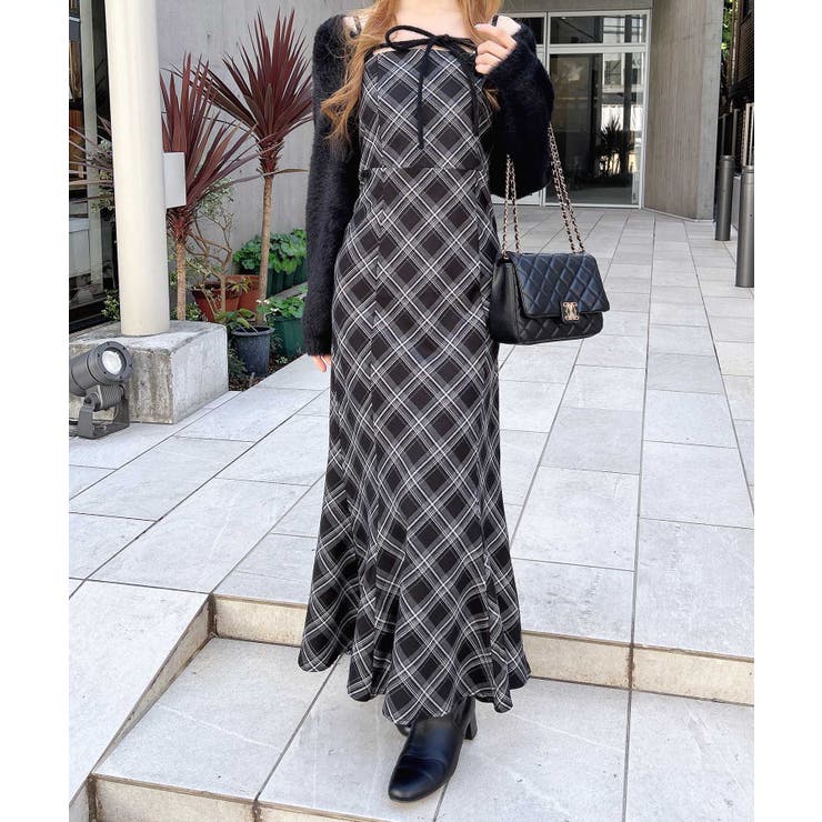 7Gデコルテオープンニットボレロ+マーメイドワンピ | INGNI  | 詳細画像13 