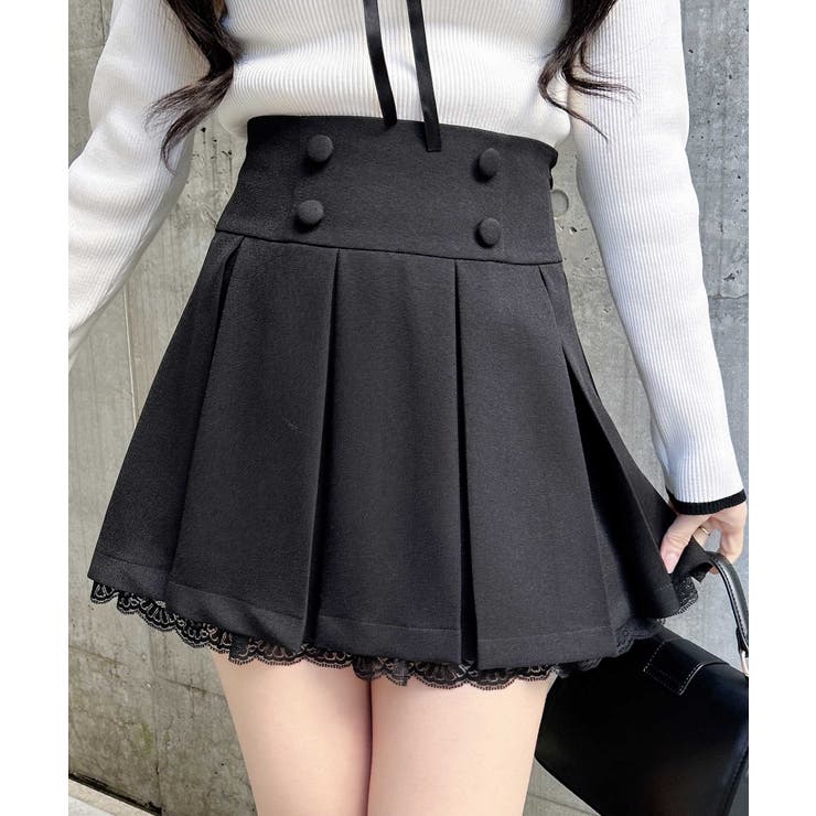 レースレイヤープリーツスカパン | INGNI  | 詳細画像3 