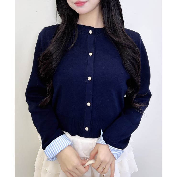 12Gボウタイドッキングニット | INGNI  | 詳細画像9 