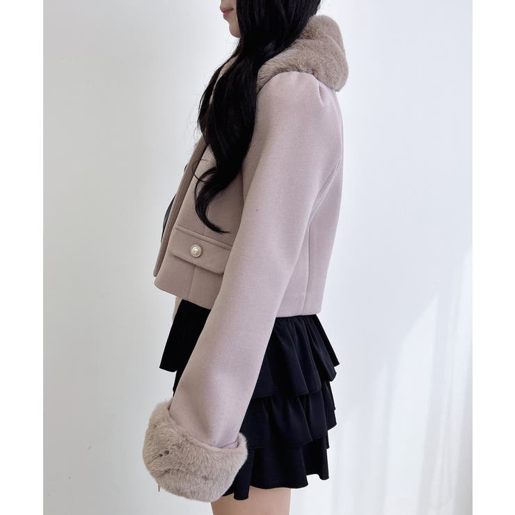 4wayビジューボタンショートコート | INGNI  | 詳細画像13 