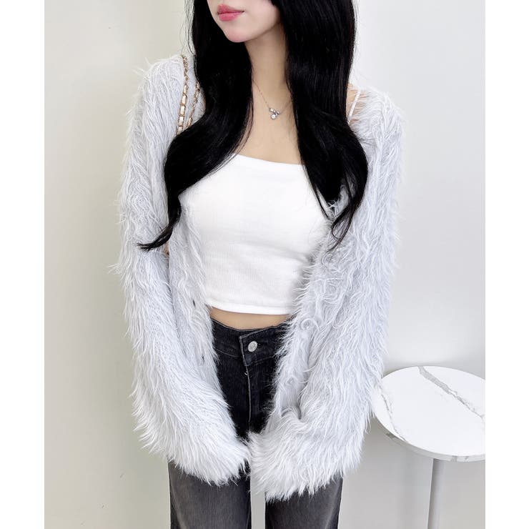 3Gフェザーロングニットカーディガン | INGNI  | 詳細画像15 