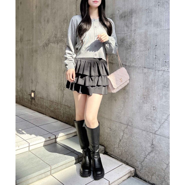 12Gプレート付ニットカーディガン | INGNI  | 詳細画像12 