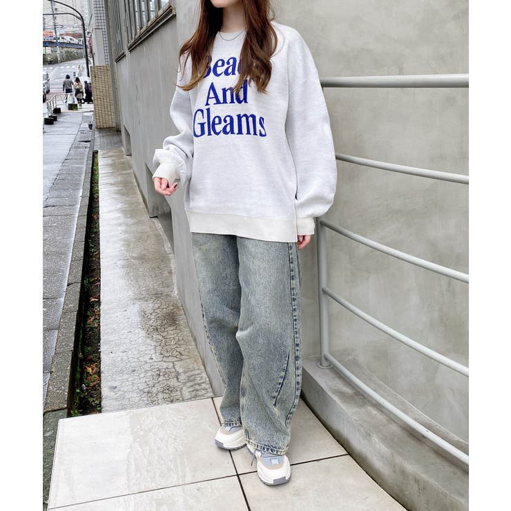 12G3段BIGロゴチュニックニット[品番：INGW0010425]｜INGNI